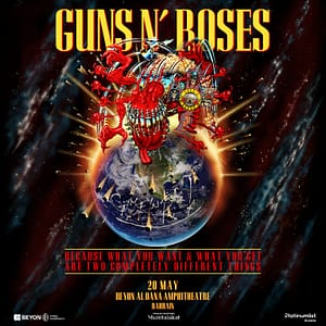 Guns N' Roses live at Beyon Al Dana Amphitheatre