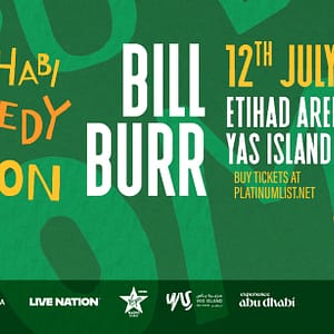 Bill Burr at Etihad Arena in Abu Dhabi - Comedy Events - Image 3