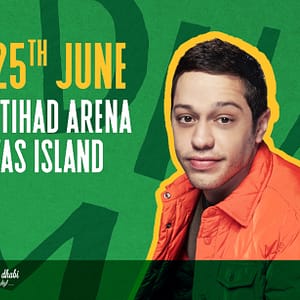 Live Nation Middle East Presents Pete Davidson at Etihad Arena in Abu Dhabi - Comedy Events - Image 3