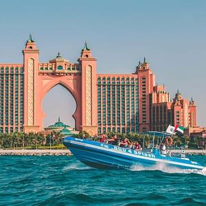 Speed Boat at Dubai Marina by Splash Tours Boat Tours and Cruises