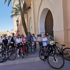 Half-Day Highlights of Marrakesh Bike Tour at Rue Oum Errabia
