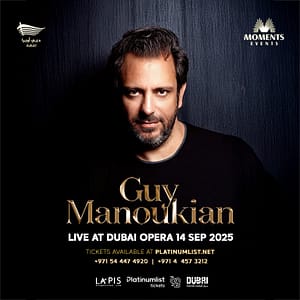 Guy Manoukian in Dubai Concerts