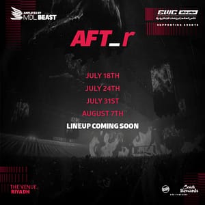 AFT_r - Week 1 in Riyadh AFT_r Concerts
