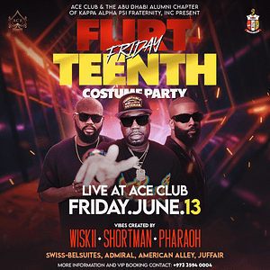 Friday the Flirt-teenth | Costume Party at ACE Club Nightlife