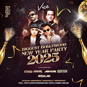 Biggest Bollywood New Year Party at Vice