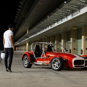 Driving Experience - Caterham Seven  Abu Dhabi Hill