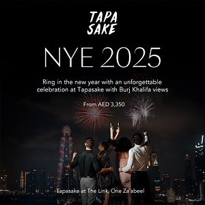 New Year's Eve at Tapasake - NYE 2025 in Dubai  Tapasake at The Link