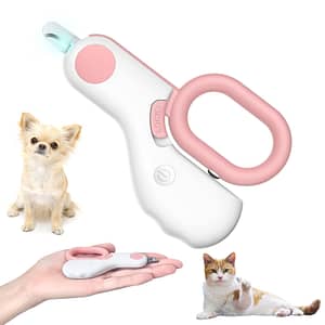 LED Pet Nail Clippers Professional Dog & Cat Trimmers for Safe