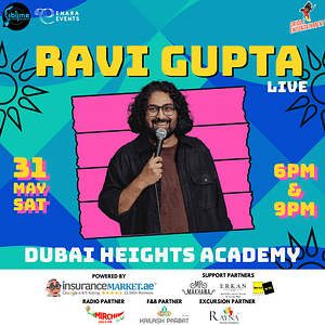 Ravi Gupta  Live in Dubai - 2025 Comedy Events