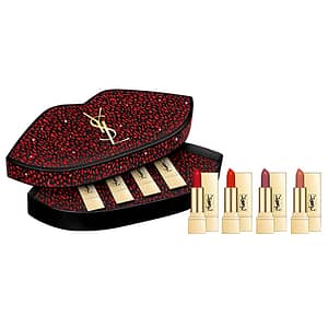 Lidded Lip Bow Make Up Mini Rouge Pur Couture Gift Set - YSL Beauty