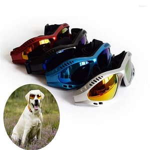 Dog Apparel Fashion Big Sunglasses Large Pet Eyeglasses Professional Anti Ultraviolet Light Protect Goggle Eyewear For Huge Dogs Pet Supplies