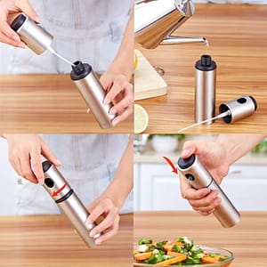 NEW Stainless Steel Oil Sprayer kitchen accessories Olive Pump Spray Bottle Oil Sprayer Pot Cooking Tool Sets kitchen gadgets Tools Home  Garden