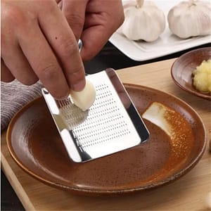 NEW Ginger Grater Wasabi Grater Crusher Stainless Steel Garlic Grinder Kitchen Fruit Root Vegetables Ginger Grinding Tool Home  Garden