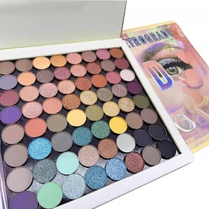 96 color magnetic button large bead matte shadow stage cos multi-color eye makeup plate Health  Beauty