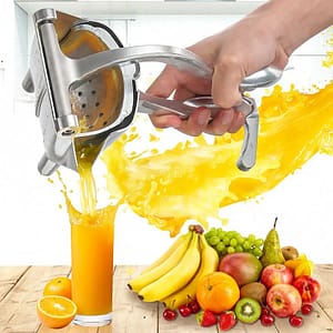 Stainless Steel Citrus Fruits Squeezer Orange Hand Manual Juicer Lemon Juicer Orange Queezer Juice Fruit Pressing Kitchen Tools Home  Garden