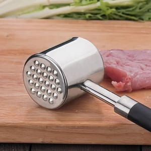 NEW 1Pcs Kitchen Gadgets Multifunction Meat Hammer Two Sides Loose Tenderizers Portable Steak Pork Tools Aluminum Alloy Dropshipping Home  Garden