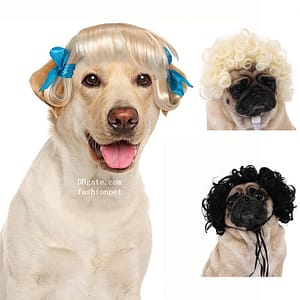 Pet Wigs with Adjustable Straps