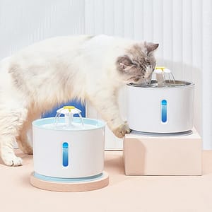 NEW Cat Dog Automatic Water Fountain Pet Drinking Feeder Active Carbon Filter Drink Bowl Electric Cats Drinker Dispenser USB Powered Pet Supplies