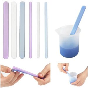 NEW 100ML Kitchen Measuring Cup With Clear Scales Silicone Resin Glue DIY Tool Jewelry Make Practical Good Grips Measuring Tool Home  Garden