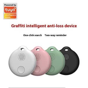 Graffiti key wallet wireless finder intelligent electronic tracker portable positioning Bluetooth anti loss device Pet Supplies