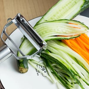 Stainless Steel Multi-function Peeler Slicer Vegetable Fruit Potato Cucumber Grater Portable Sharp Kitchen Accessories Tool Home  Garden