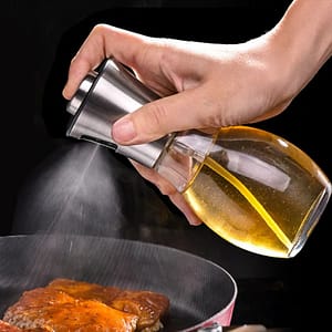 BBQ Barbecue Cooking Tool Spray Bottle Oil Sprayer Oiler Pot Can Pot Cookware Kitchen Tool Glass ABS Olive Pump Spray Bottle Home  Garden