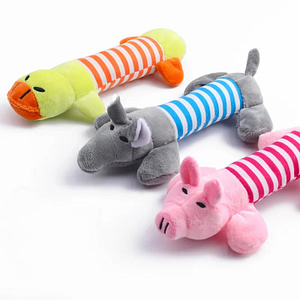 Pet Dog Toy Squeak Plush Toy For Dogs Supplies Fit for All Puppy Pet Sound Toy Funny Durable Chew Molar Toy Pets Supplies Pet Supplies