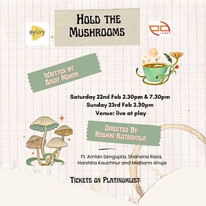 Hold The Mushrooms in Dubai  Live@Play by Hive