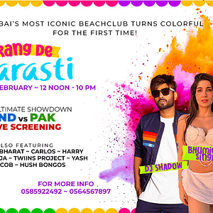 Rang De Barasti + IND vs PAK Live Screening in Dubai - Concerts - Image 2