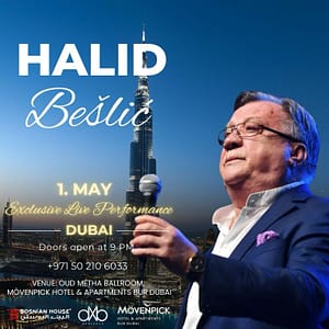 Halid Bešlić - Exclusive live performance in Dubai Concerts