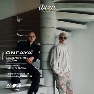 Ibiza Pool Party Presents Onfaya in Muscat Nightlife
