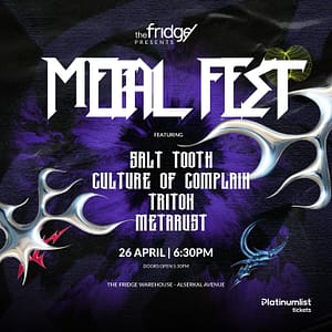 The Fridge Presents - Metal Fest II in Dubai Concerts