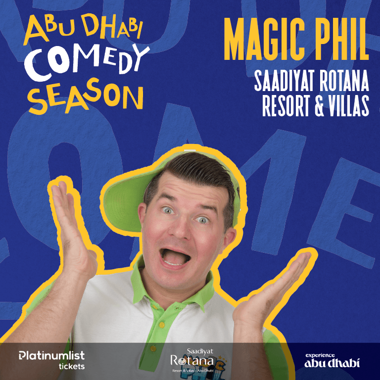 Magic Phil in Abu Dhabi Comedy Events