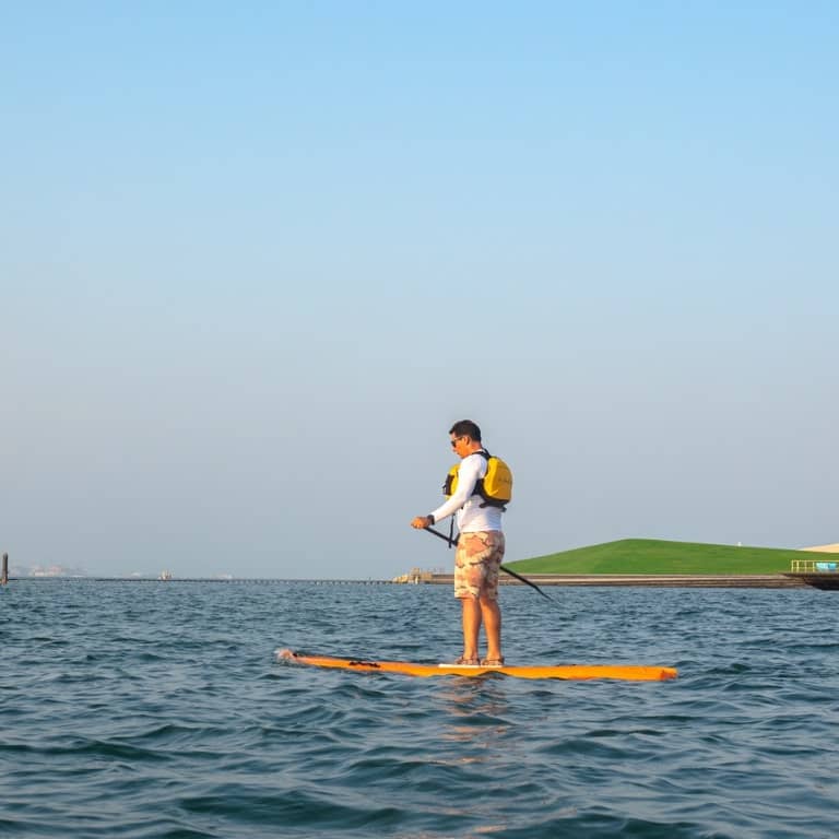 Paddling at MIA Park Water Sports