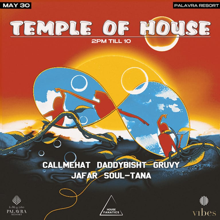 Temple of House at Palavra Resort Arabic Events