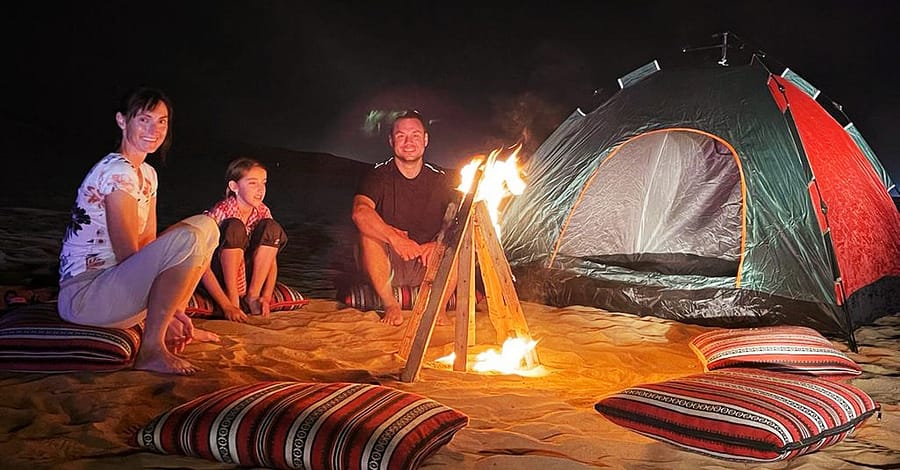 Over Night Stay In Desert With Dinner Or Breakfast For 1