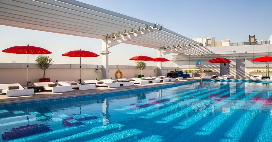 Pool Access & Get 50 To 200 Aed Back As F&B Credit For 1