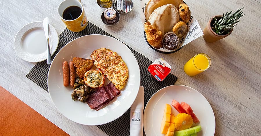 Breakfast Buffet At Pranzo At 4* Time Oaks Hotel Dubai