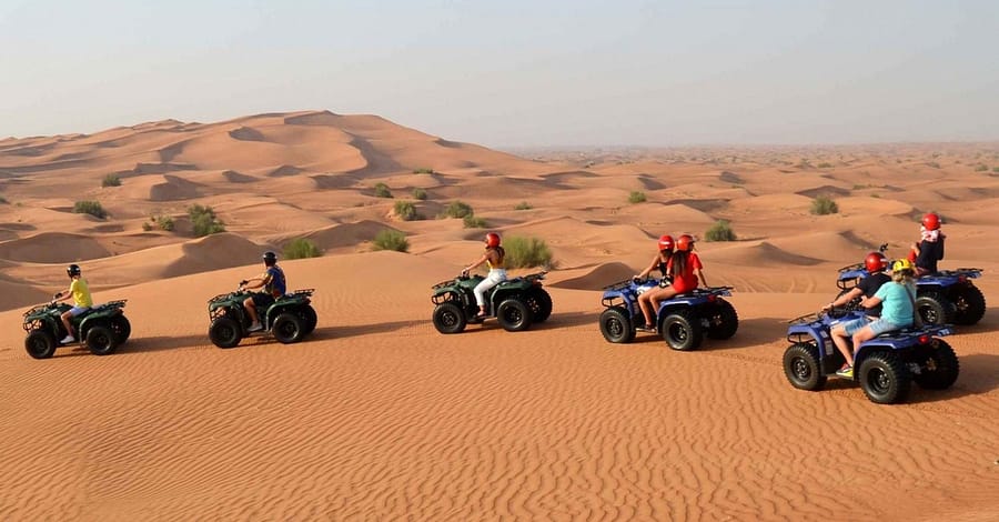 Dune Quad Bike Drive Sharjah & N. Emirates