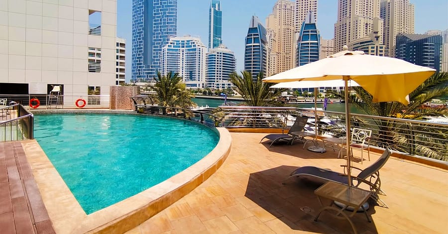 Food And Beverages At Aura Restaurant Dubai