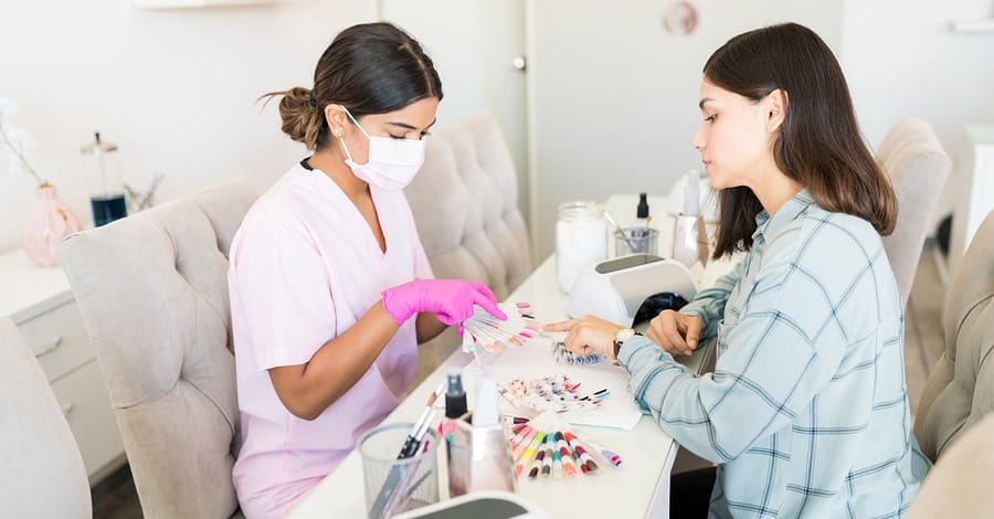 Manicure And Pedicure At Pascual Ladies Salon Abu Dhabi