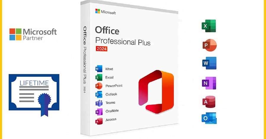Microsoft Office Professional Plus 2024: Lifetime Genuine & Full Suite National Deal