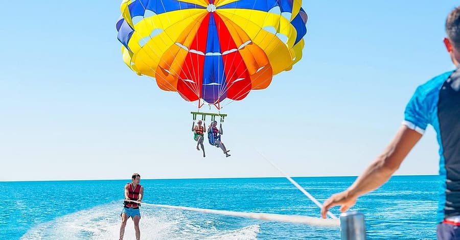 Parasailing At Bissalama Travels Dubai