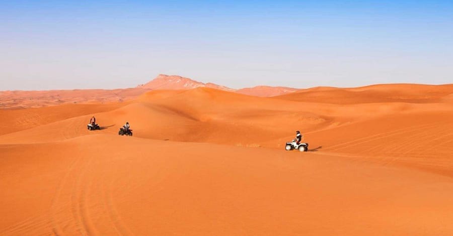 Red Dunes Desert Safari With 30-Minute Quad Bike At Golden Sand Tours Dubai