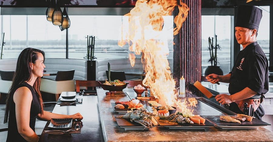 Thai-Japonese Saturday Or Sunday Brunch:Child (Aed 85) Adult (Aed 175) Abu Dhabi