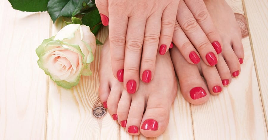 Mani-Pedi Session At Nu Looks Beauty Salon Dubai