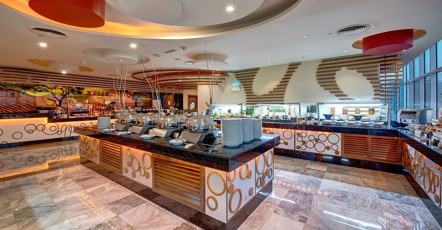 5* Breakfast Buffet At Red Diamond @ 5* Vintage Grand Hotel Dubai Dubai