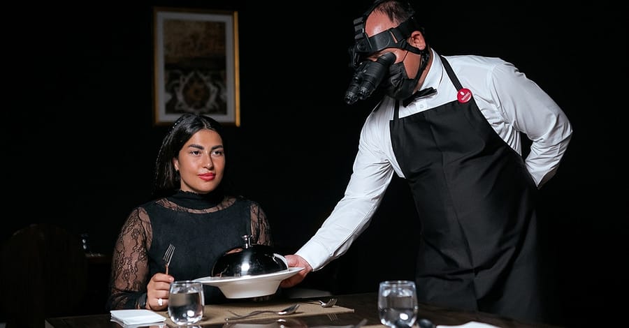 5* Dine In The Dark Experience Abu Dhabi