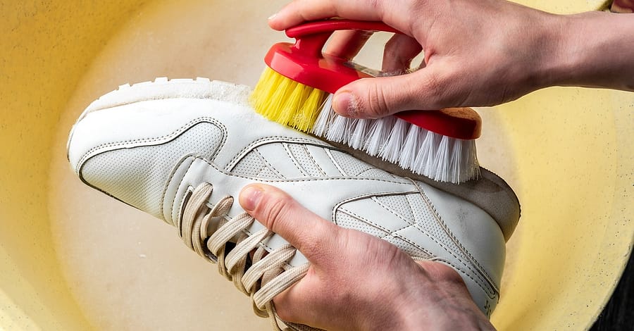 Basic Sneaker Cleaning Or Deluxe Sneaker Cleaning & Repair Package Dubai