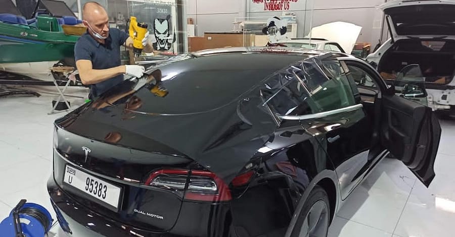 Car Window Tinting At Tint And Max Dubai
